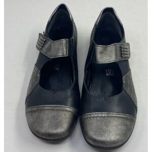 Remonte Shoes Women 8.5 39 Mary Jane Blue Casual Comfort Low Top Round Toe Block